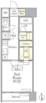 ＯＵＡＬ戸越の間取図