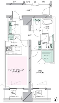 レジデンス二番町の間取図