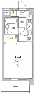 ミレニアム北浦和の間取図