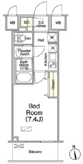 ソライエアイル草加の間取図