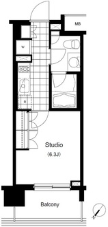 ＬａＳａｎｔｅ千駄木の間取図