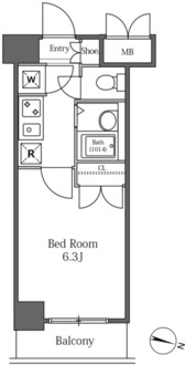 ＬａＳａｎｔｅ広尾の間取図