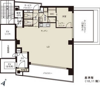 ＣＩＲＣＬＥＳ神保町Ｉの間取図