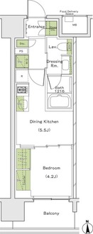 ザ・パークハビオ都島フロントの間取図