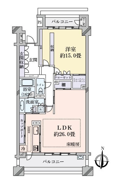 パークハウス覚王山向陽荘の間取図