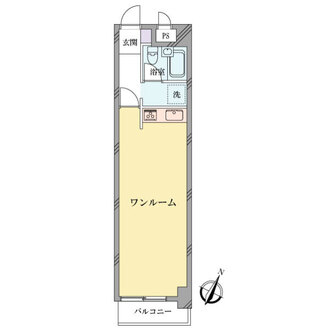 モナーク伊勢佐木の間取図