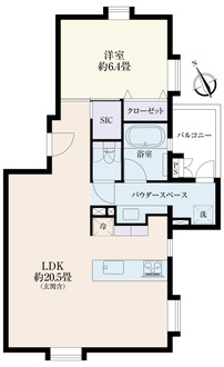 パークハウス吉祥寺ＯＩＫＯＳの間取図