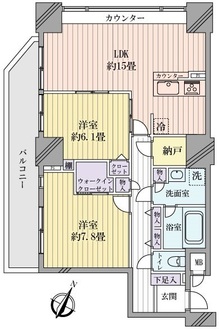 横濱ユーロタワーの間取図