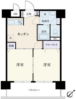 ファーストクラス横濱の間取図