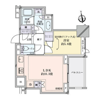 クラッシィハウス大手町の間取図