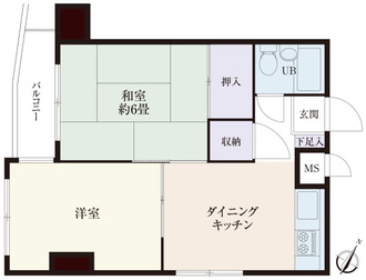 アルカディア新大塚の間取図