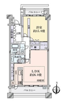 パークハウス覚王山向陽荘の間取図