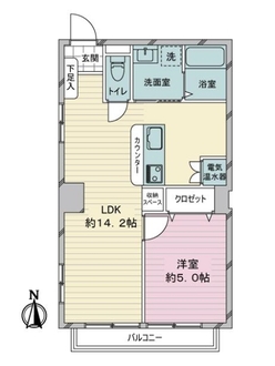 ライオンズマンション八興の間取図