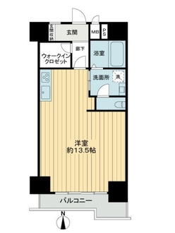 コーポ円座の間取図