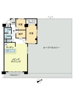 ライオンズマンション藤ヶ丘ガーデンの間取図