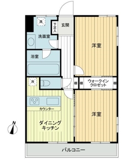 コーポ幡ヶ谷の間取図