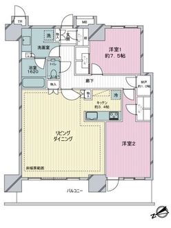 津田沼ザ・タワーの間取図