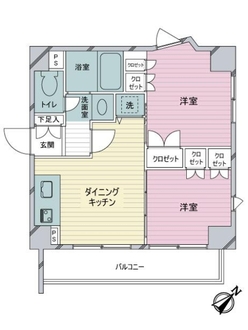 ジェイ・パーク元住吉の間取図