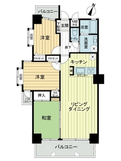 ヴェルディ宇品東の間取図