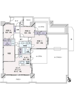 ダイアパレス伏屋参番館の間取図