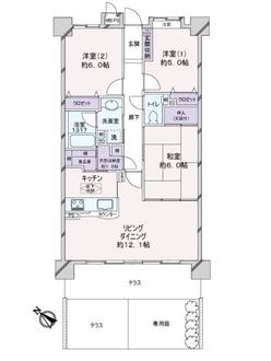 ライオンズガーデン東岡崎壱番館の間取図
