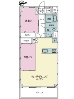 フジハイツ南千住の間取図