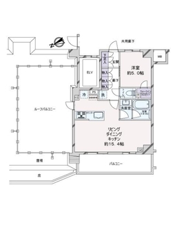 オープンレジデンシア板橋の間取図