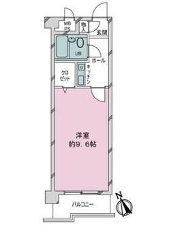ライオンズマンション名大ウエストの間取図