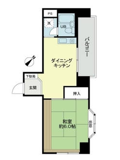 ダイアパレス東桜の間取図