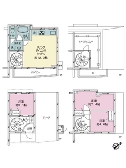 ガーデニア武蔵野の間取図