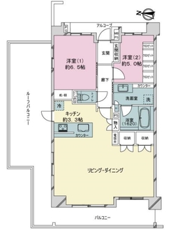 レクセル王子の間取図