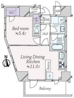インプレスト目白ヒルズの間取図