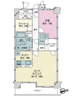 ネオステージ西宮駅前の間取図