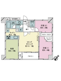 グランドハイツ田端の間取図