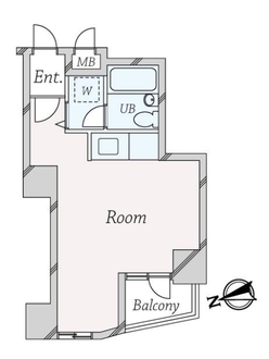エクセル中目黒の間取図