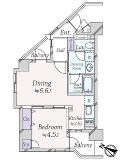 ライオンズマンション渋谷第２の間取図