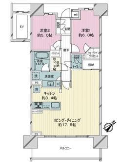 プラウド御器所の間取図