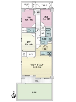 藤和シティコープ小幡２の間取図