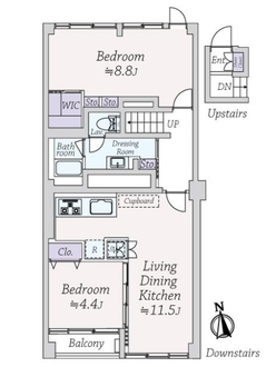 ワールドパレスの間取図