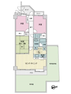 レジオン庄内緑地公園の間取図