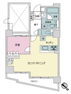 ルネコーディス西巣鴨の間取図