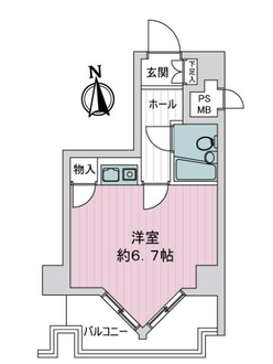 ライオンズマンション京都三条第２の間取図