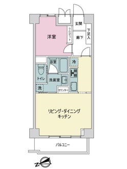 パサニアガーデン目白台の間取図