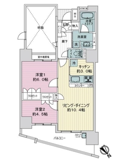 ルネコーディス西巣鴨の間取図