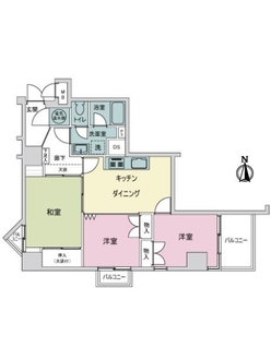 ライオンズマンション大森第３の間取図