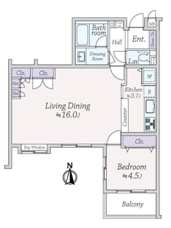 スターロワイヤル四谷大京町の間取図