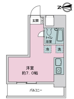 ラ・レジダンス・ド・エリールの間取図