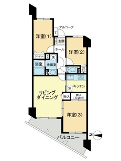 メゾン横浜能見台２の間取図