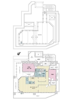 アルス京都嵐山オゥスティージュの間取図