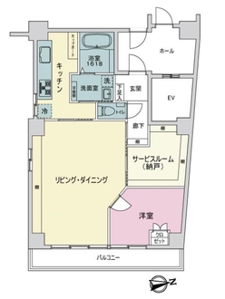 藤和妻恋坂コープの間取図